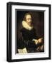 Self-Portrait-Abraham de Vries-Framed Art Print