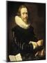 Self-Portrait-Abraham de Vries-Mounted Art Print