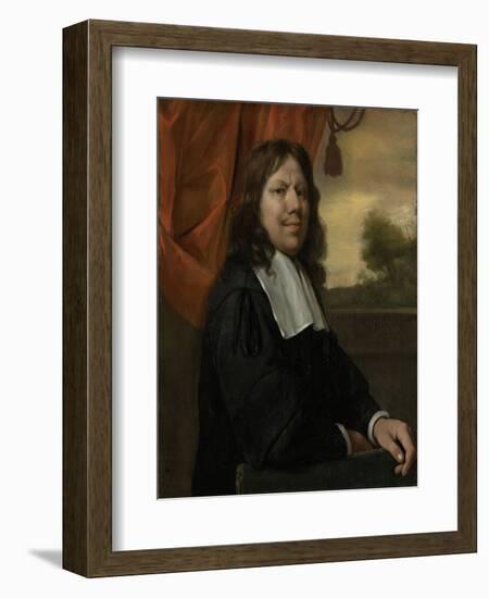 Self-Portrait-Jan Havicksz Steen-Framed Art Print
