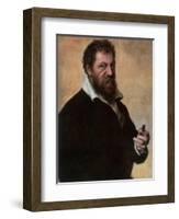 Self Portrait-Lambert Lombard-Framed Giclee Print