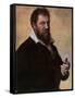 Self Portrait-Lambert Lombard-Framed Stretched Canvas