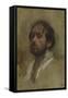 Self-Portrait-Edgar Degas-Framed Stretched Canvas