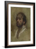 Self-Portrait-Edgar Degas-Framed Giclee Print