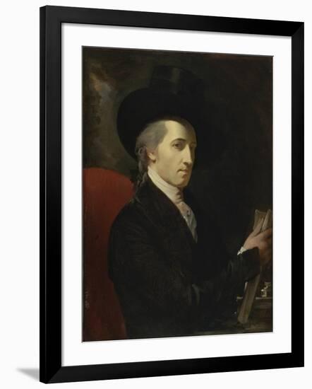 Self-Portrait-Benjamin West-Framed Giclee Print