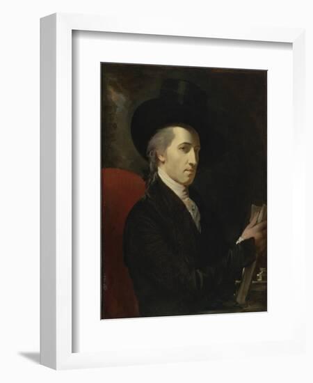 Self-Portrait-Benjamin West-Framed Giclee Print