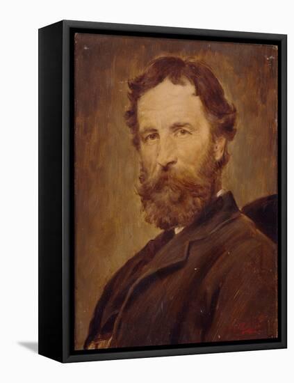 Self-Portrait-Franz Von Defregger-Framed Stretched Canvas