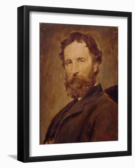 Self-Portrait-Franz Von Defregger-Framed Giclee Print