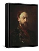 Self-Portrait-Firs Sergeevich Zhuravlev-Framed Stretched Canvas