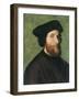 Self-Portrait-Lorenzo Lotto-Framed Giclee Print