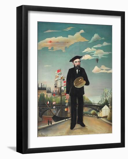 Self-Portrait-Henri Rousseau-Framed Giclee Print