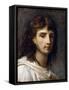 Self-Portrait-Antoine-Jean Gros-Framed Stretched Canvas