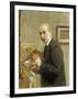 Self-Portrait-Max Liebermann-Framed Giclee Print