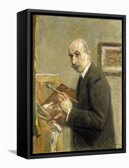 Self-Portrait-Max Liebermann-Framed Stretched Canvas