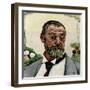 Self-Portrait-Ferdinand Hodler-Framed Giclee Print