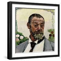 Self-Portrait-Ferdinand Hodler-Framed Giclee Print