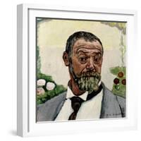 Self-Portrait-Ferdinand Hodler-Framed Giclee Print