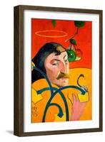 Self-Portrait-Paul Gauguin-Framed Giclee Print