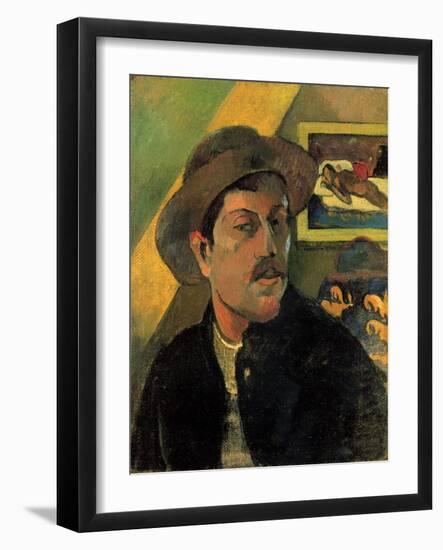 Self-Portrait-Paul Gauguin-Framed Giclee Print