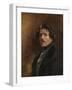 Self-Portrait-Eugene Delacroix-Framed Giclee Print