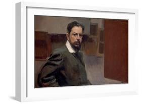 Self-Portrait-Joaquín Sorolla y Bastida-Framed Giclee Print