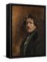 Self-Portrait-Eugene Delacroix-Framed Stretched Canvas