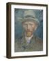 Self-Portrait-Vincent van Gogh-Framed Giclee Print