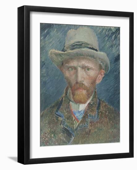 Self-Portrait-Vincent van Gogh-Framed Giclee Print