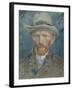 Self-Portrait-Vincent van Gogh-Framed Giclee Print