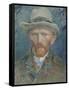 Self-Portrait-Vincent van Gogh-Framed Stretched Canvas