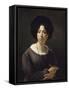 Self-Portrait-Hortense Haudebourt-Lescot-Framed Stretched Canvas