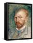 Self-Portrait-Vincent van Gogh-Framed Stretched Canvas