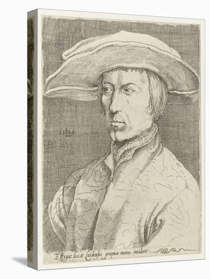 Self-Portrait-Lucas van Leyden-Stretched Canvas