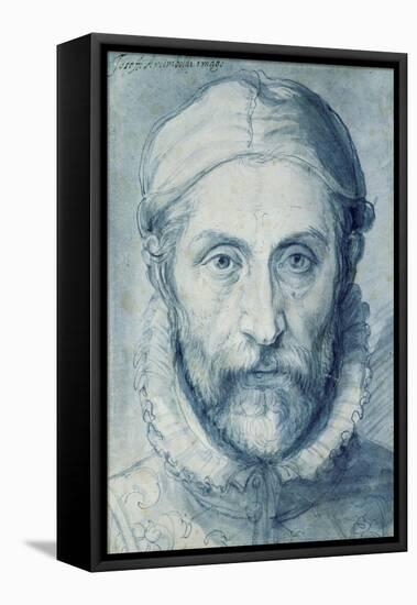 Self-Portrait-Giuseppe Arcimboldo-Framed Stretched Canvas