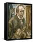 Self-Portrait-Lovis Corinth-Framed Stretched Canvas