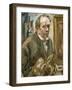 Self-Portrait-Lovis Corinth-Framed Giclee Print