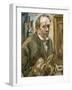 Self-Portrait-Lovis Corinth-Framed Giclee Print