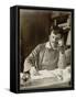 Self-Portrait-August Strindberg-Framed Stretched Canvas