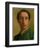 Self Portrait-Edgar Degas-Framed Giclee Print