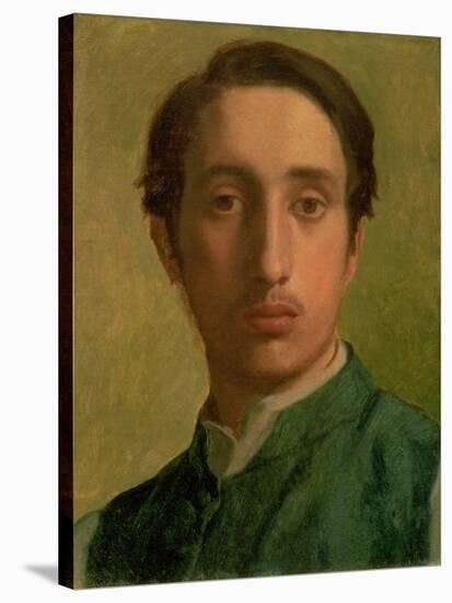Self Portrait-Edgar Degas-Stretched Canvas