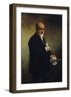 Self Portrait-Leon Joseph Florentin Bonnat-Framed Giclee Print