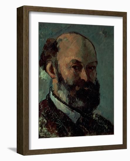 Self Portrait-Paul Cézanne-Framed Giclee Print