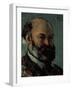 Self Portrait-Paul Cézanne-Framed Giclee Print