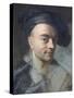 Self Portrait-Maurice Quentin de La Tour-Stretched Canvas