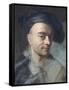 Self Portrait-Maurice Quentin de La Tour-Framed Stretched Canvas