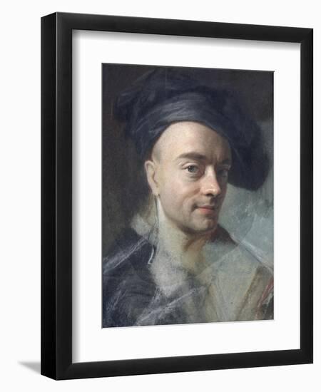 Self Portrait-Maurice Quentin de La Tour-Framed Giclee Print