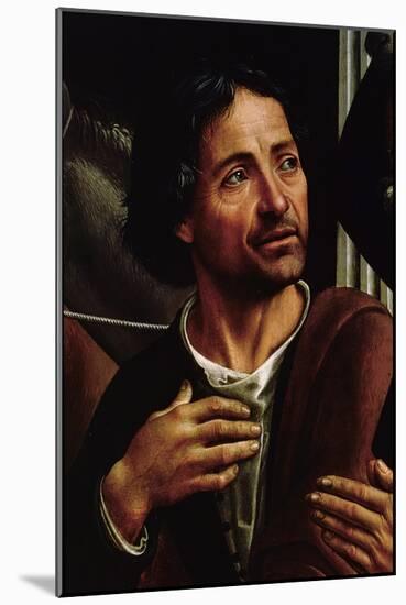 Self Portrait-Domenico Ghirlandaio-Mounted Giclee Print