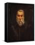Self Portrait-Jacopo Robusti Tintoretto-Framed Stretched Canvas