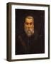 Self Portrait-Jacopo Robusti Tintoretto-Framed Giclee Print