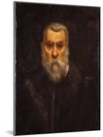 Self Portrait-Jacopo Robusti Tintoretto-Mounted Giclee Print