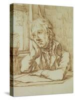 Self Portrait-Caspar David Friedrich-Stretched Canvas